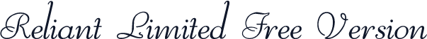 Reliant Limited Free Version