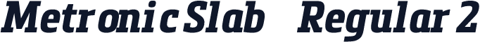 Metronic Slab    Regular 2
