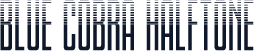 Blue Cobra Halftone