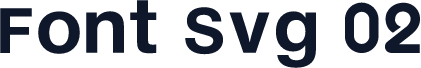 Font Svg 02