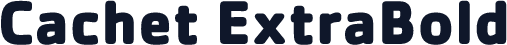 Cachet ExtraBold