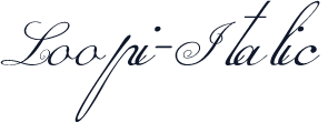 Loopi-Italic