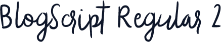 BlogScript Regular 2