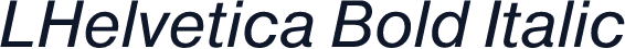LHelvetica Bold Italic