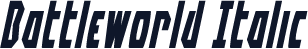 Battleworld Italic