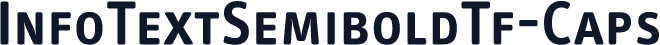 InfoTextSemiboldTf-Caps