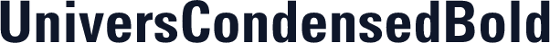 UniversCondensedBold