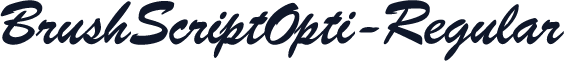 BrushScriptOpti-Regular