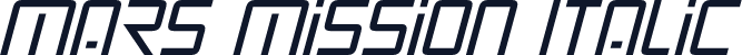 Mars Mission Italic