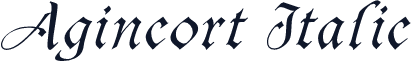 Agincort Italic