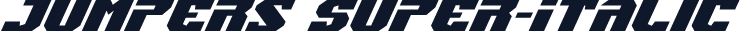 Jumpers Super-Italic
