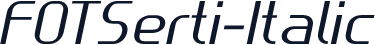 FOTSerti-Italic