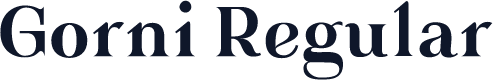 Gorni Regular