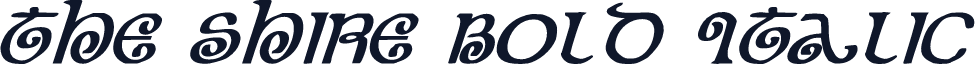 The Shire Bold Italic