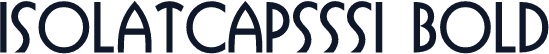 IsolatCapsSSi Bold