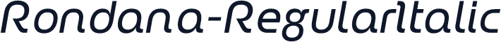 Rondana-RegularItalic