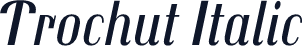 Trochut Italic