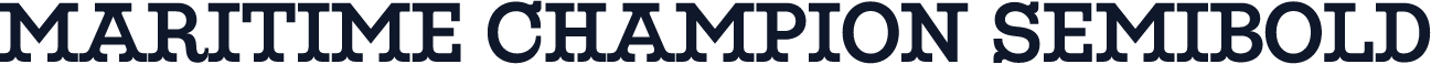 Maritime Champion SemiBold