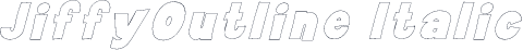 JiffyOutline Italic