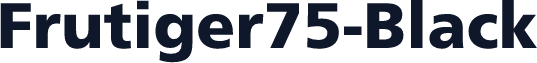 Frutiger75-Black