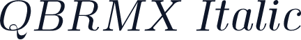 QBRMX Italic