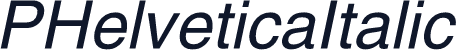 PHelveticaItalic
