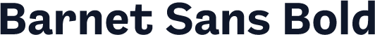 Barnet Sans Bold