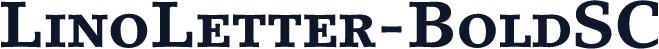 LinoLetter-BoldSC