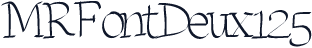 MRFontDeux125