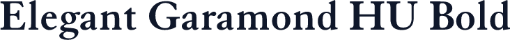 Elegant Garamond HU Bold