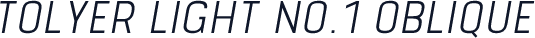 Tolyer Light no.1 Oblique