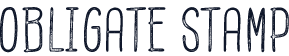 Obligate Stamp