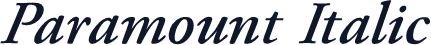Paramount Italic