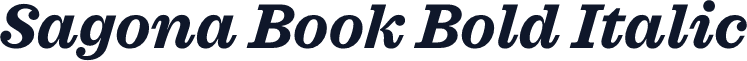 Sagona Book Bold Italic
