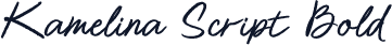 Kamelina Script Bold