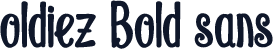 oldiez Bold sans