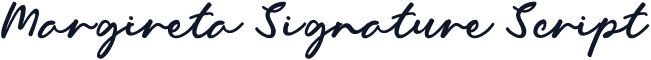 Margireta Signature Script
