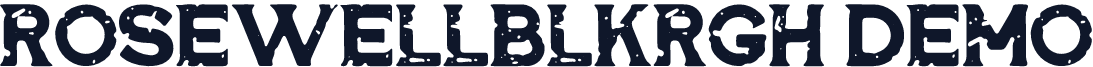 RosewellBLKRGH Demo