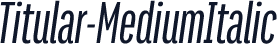 Titular-MediumItalic