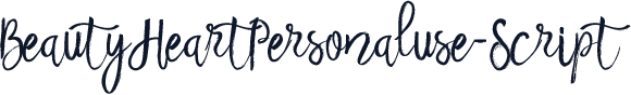 BeautyHeartPersonaluse-Script