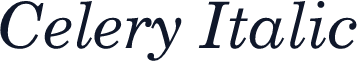 Celery Italic