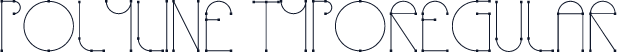 Polyline TypoRegular