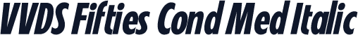 VVDS Fifties Cond Med Italic