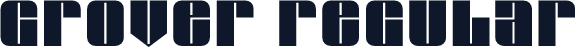 Grover Regular