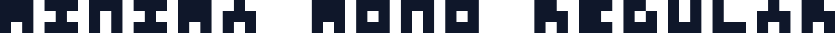 Minima Mono Regular