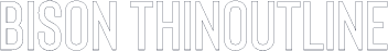 Bison ThinOutline