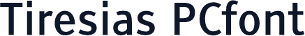 Tiresias PCfont