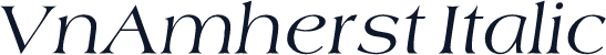 VnAmherst Italic