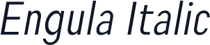 Engula Italic