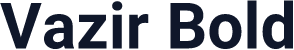 Vazir Bold